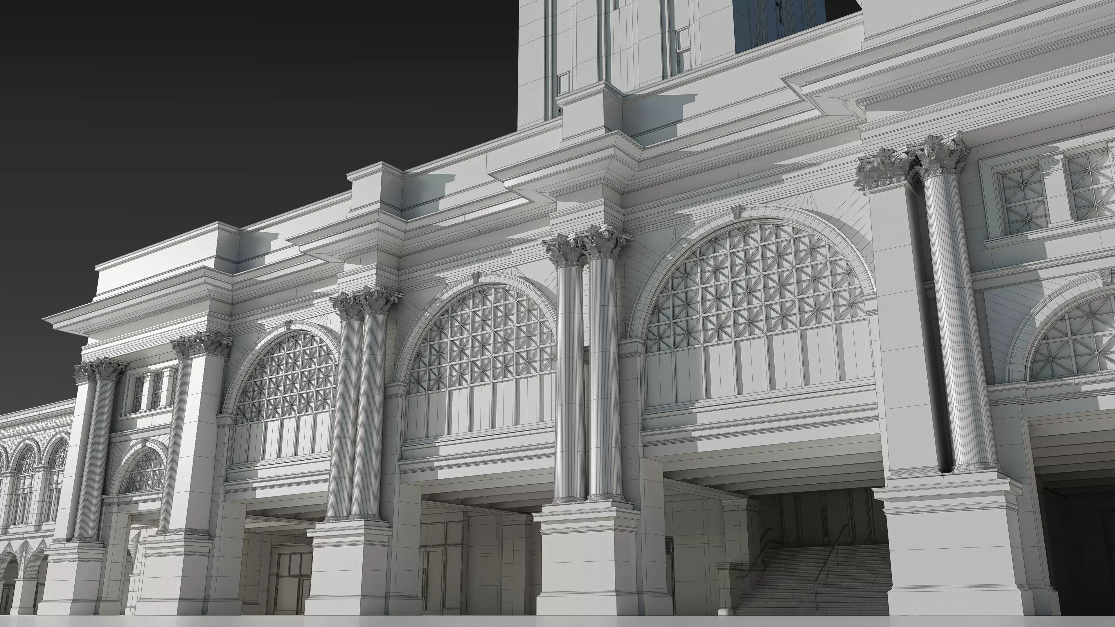 San Francisco Ferry Building 3D model_7