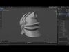Overlord Platinum Dragon Lord Helmet for Cosplay 3D print model_1
