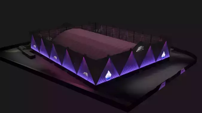 Onyx Arena - Jeddah Saudi Arabia 3D model