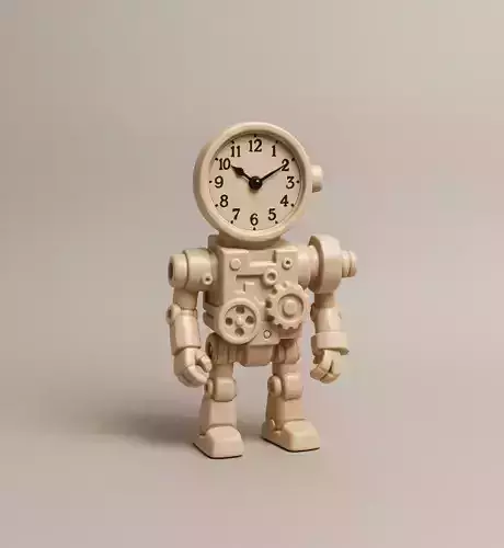 Clockwork Robot Sculpture
