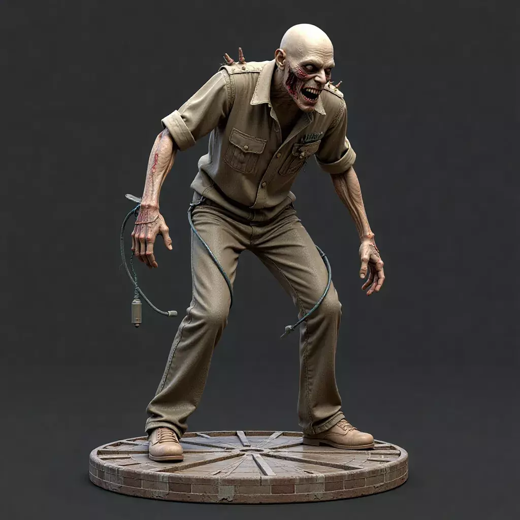 Zombi 27 3D print model_0
