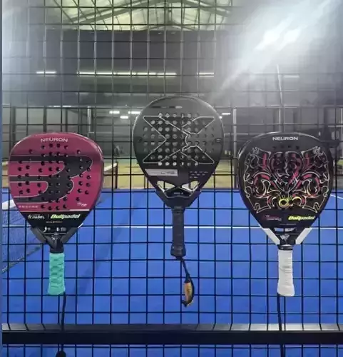 Padel racket holder