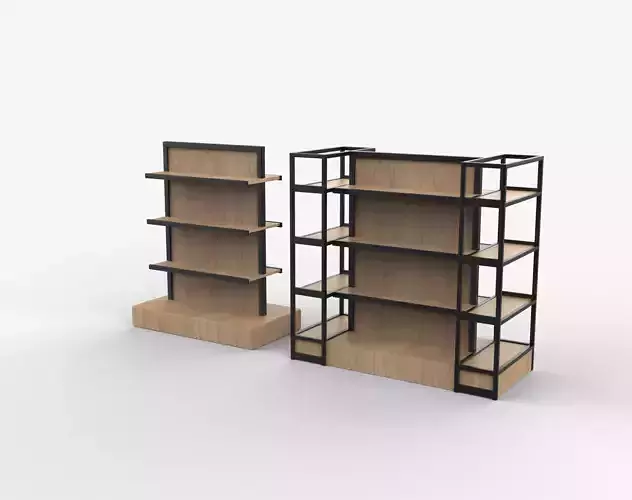 display shelf 3D model