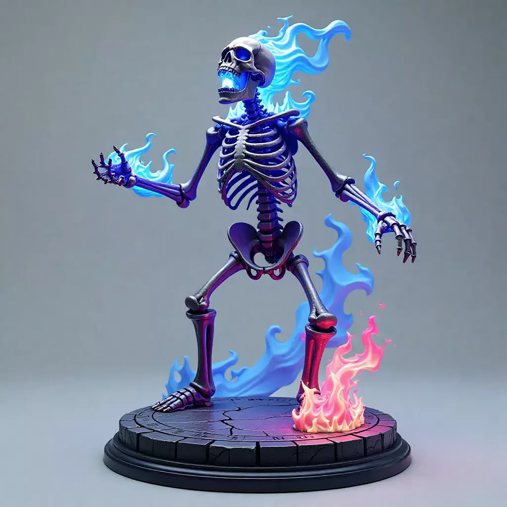 Skeleton 7 3D print model