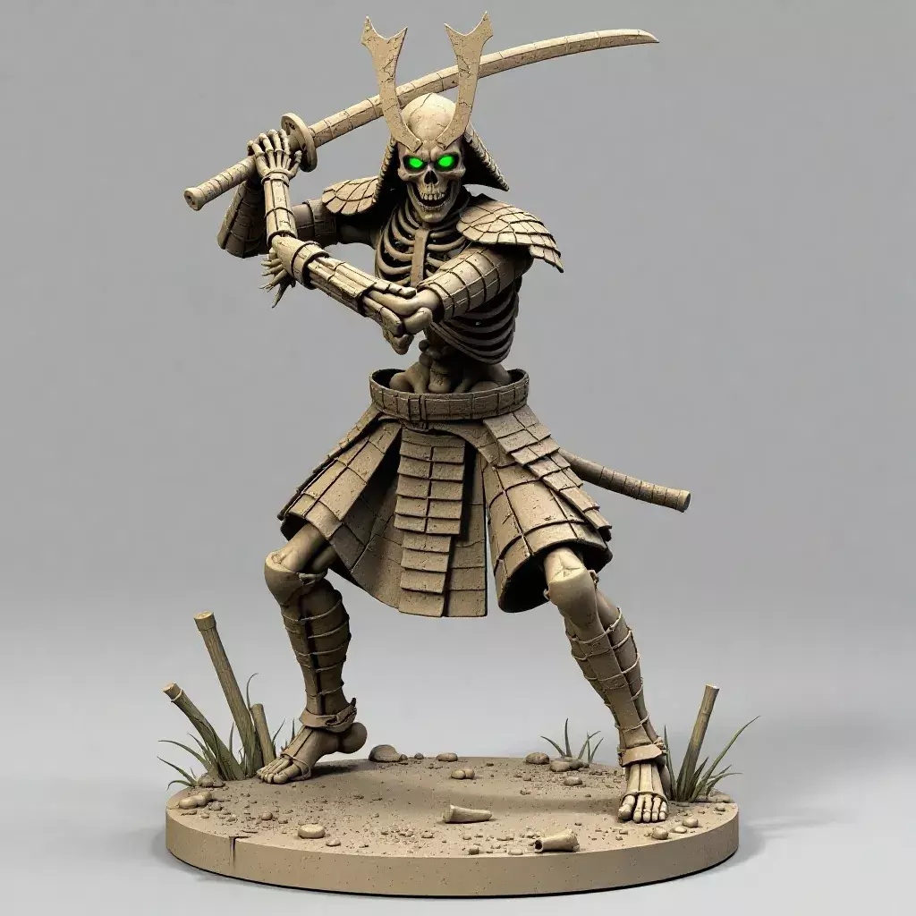 Skeleton 4 3D print model