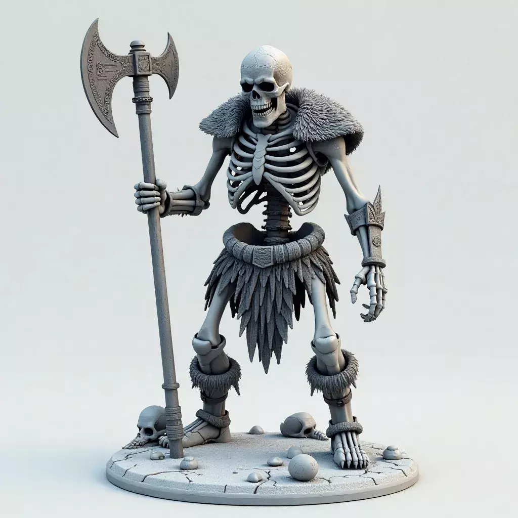 Skeleton 27 3D print model