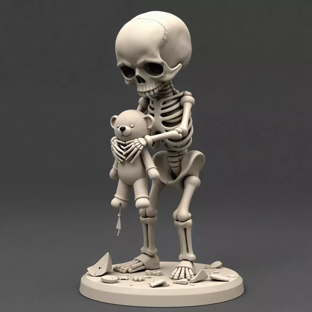 Skeleton 23 3D print model_0