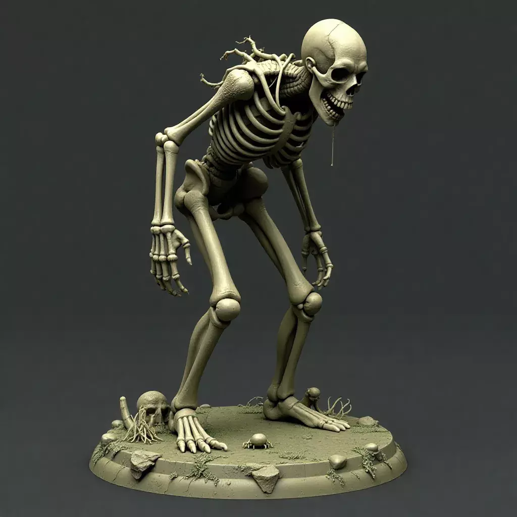 Skeleton 13 3D print model_0