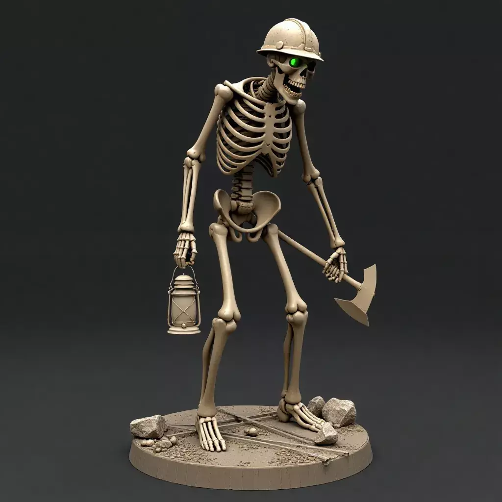 Skeleton 11 3D print model_0