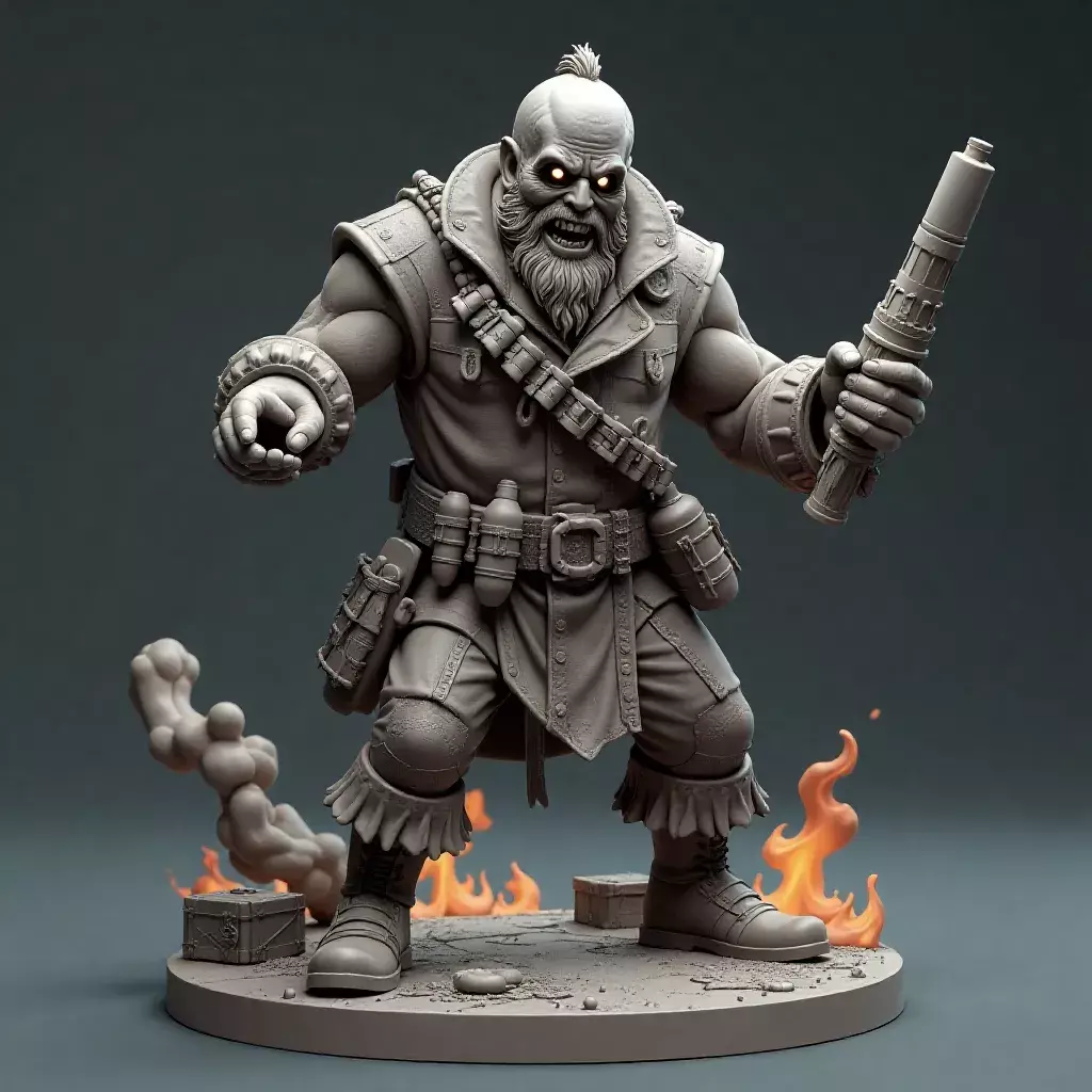 Pirate 13 3D print model_0