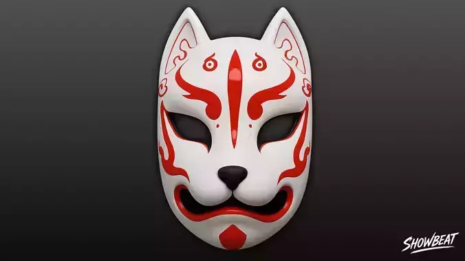 Kitsune Mask