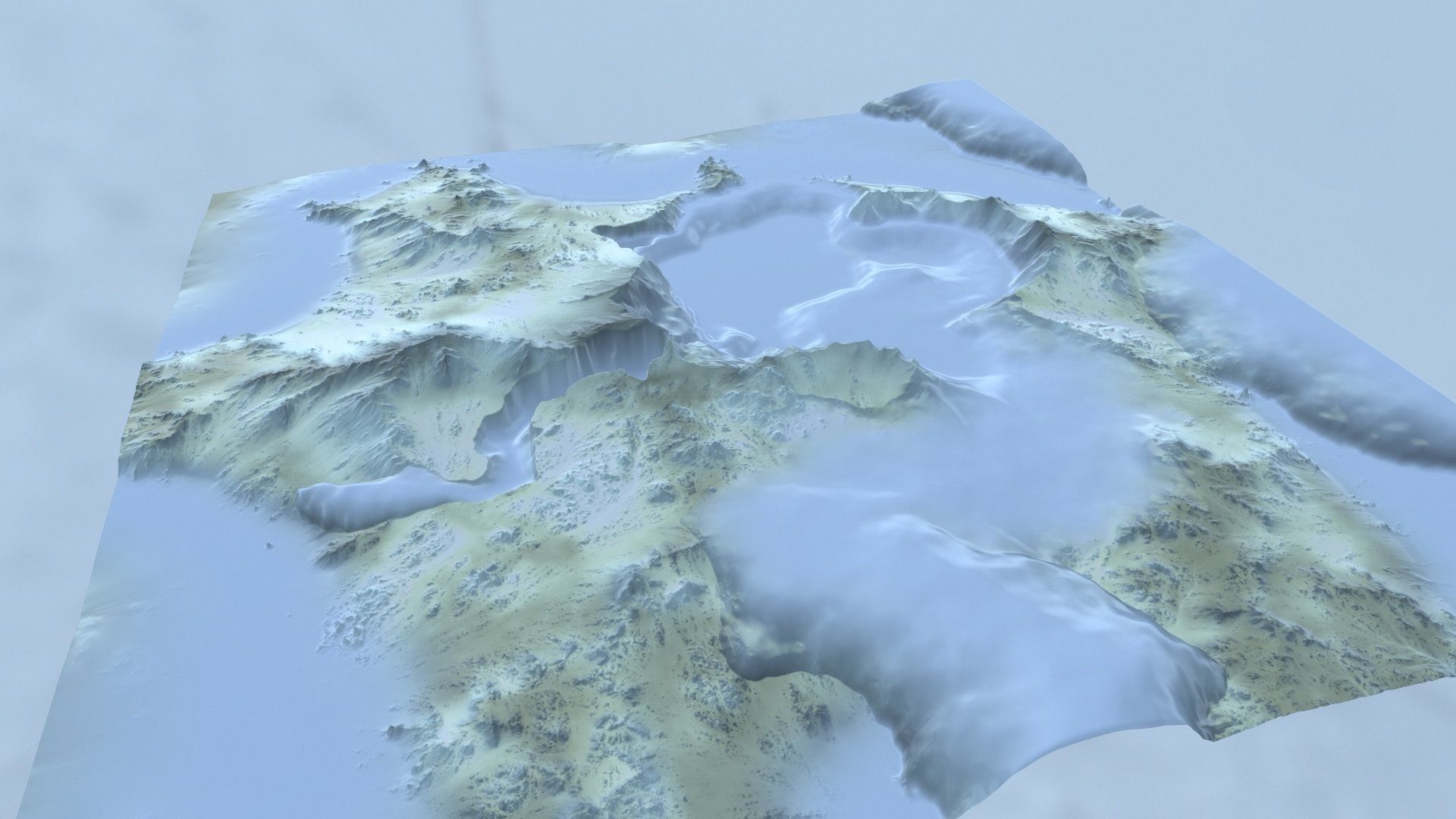 Snow Mountain 3D model_12