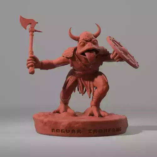 Frog Soldier - Bogvar Iron Fang