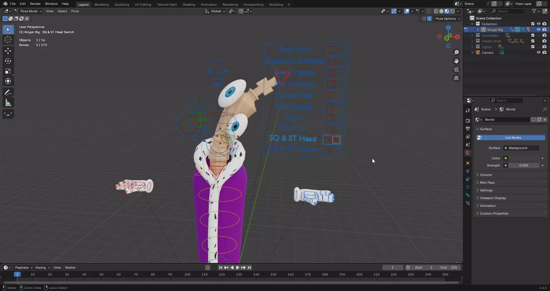 Kinger - The Amazing Digital Circus Low-poly 3D model_19