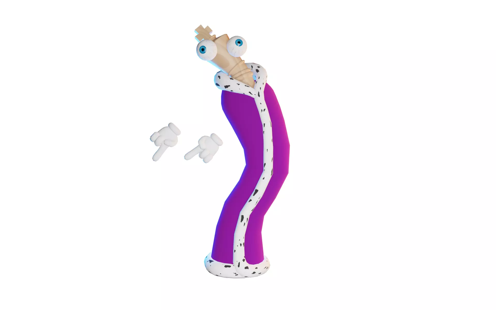 Kinger - The Amazing Digital Circus Low-poly 3D model_0