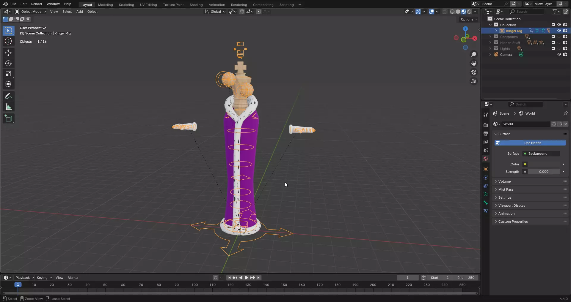 Kinger - The Amazing Digital Circus Low-poly 3D model_10