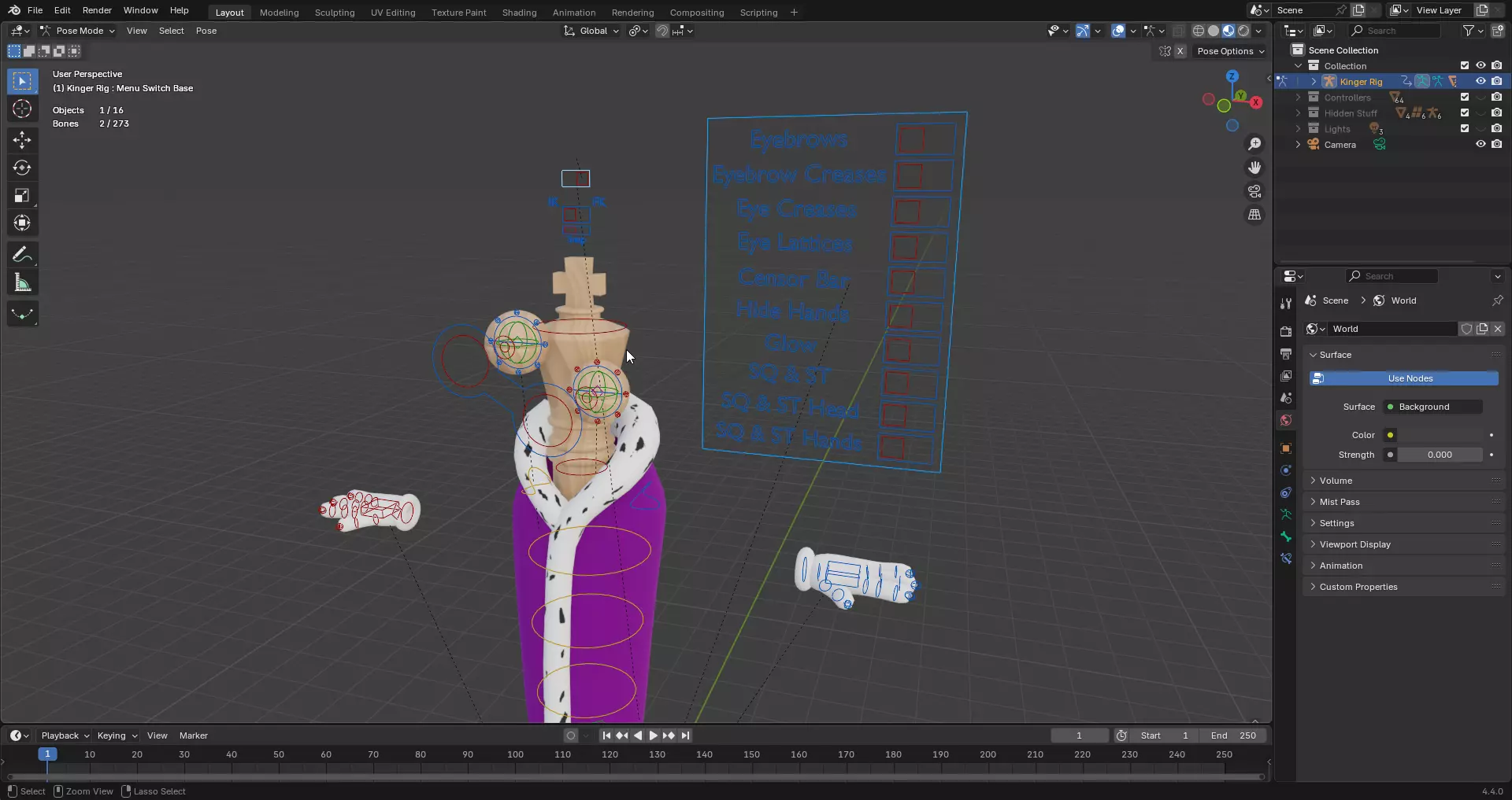 Kinger - The Amazing Digital Circus Low-poly 3D model_12