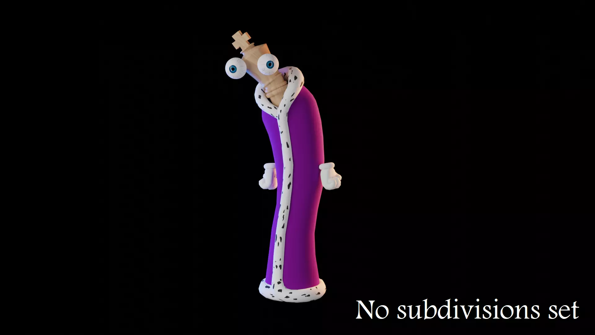 Kinger - The Amazing Digital Circus Low-poly 3D model_1