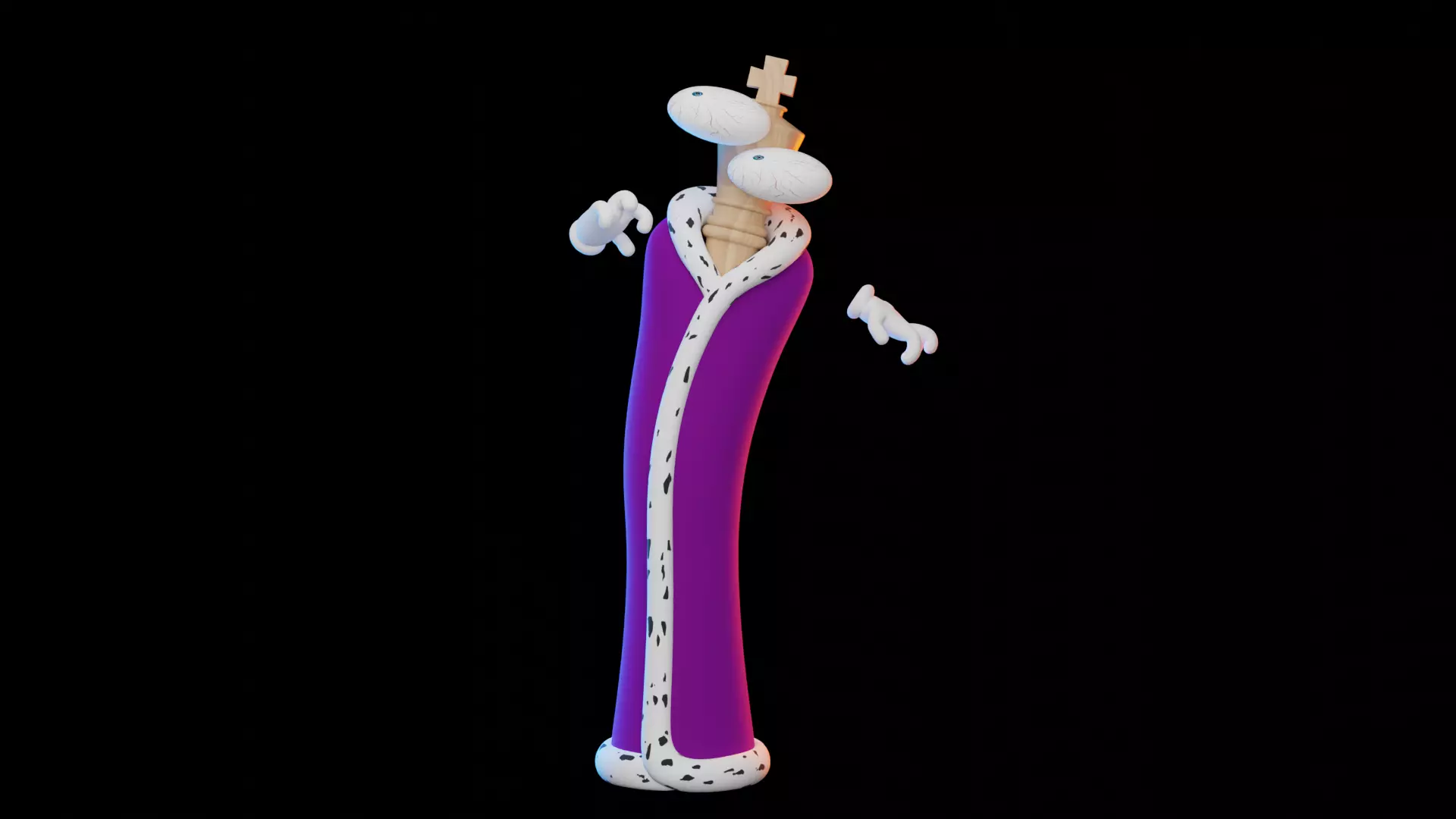 Kinger - The Amazing Digital Circus Low-poly 3D model_9