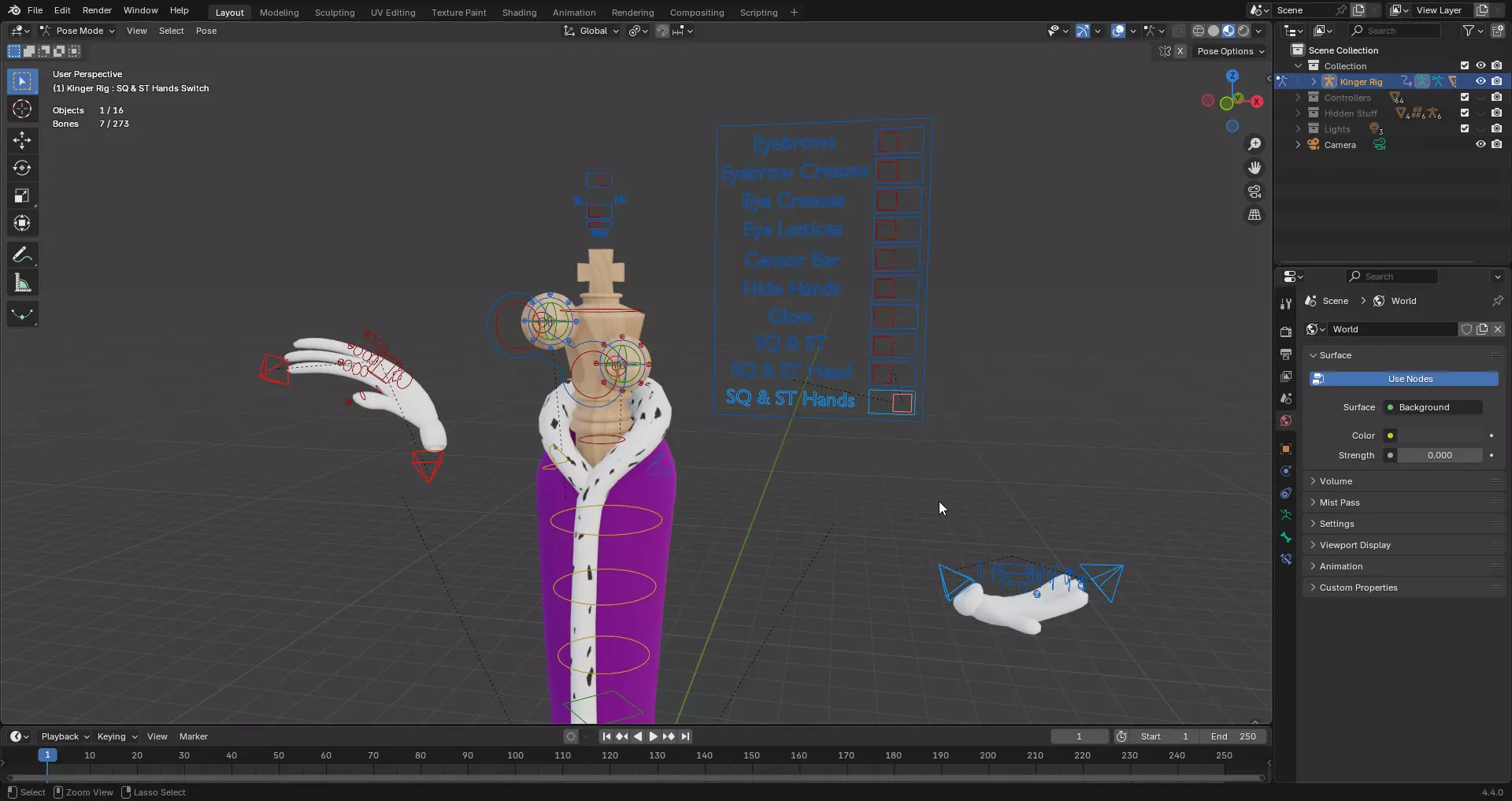 Kinger - The Amazing Digital Circus Low-poly 3D model_20