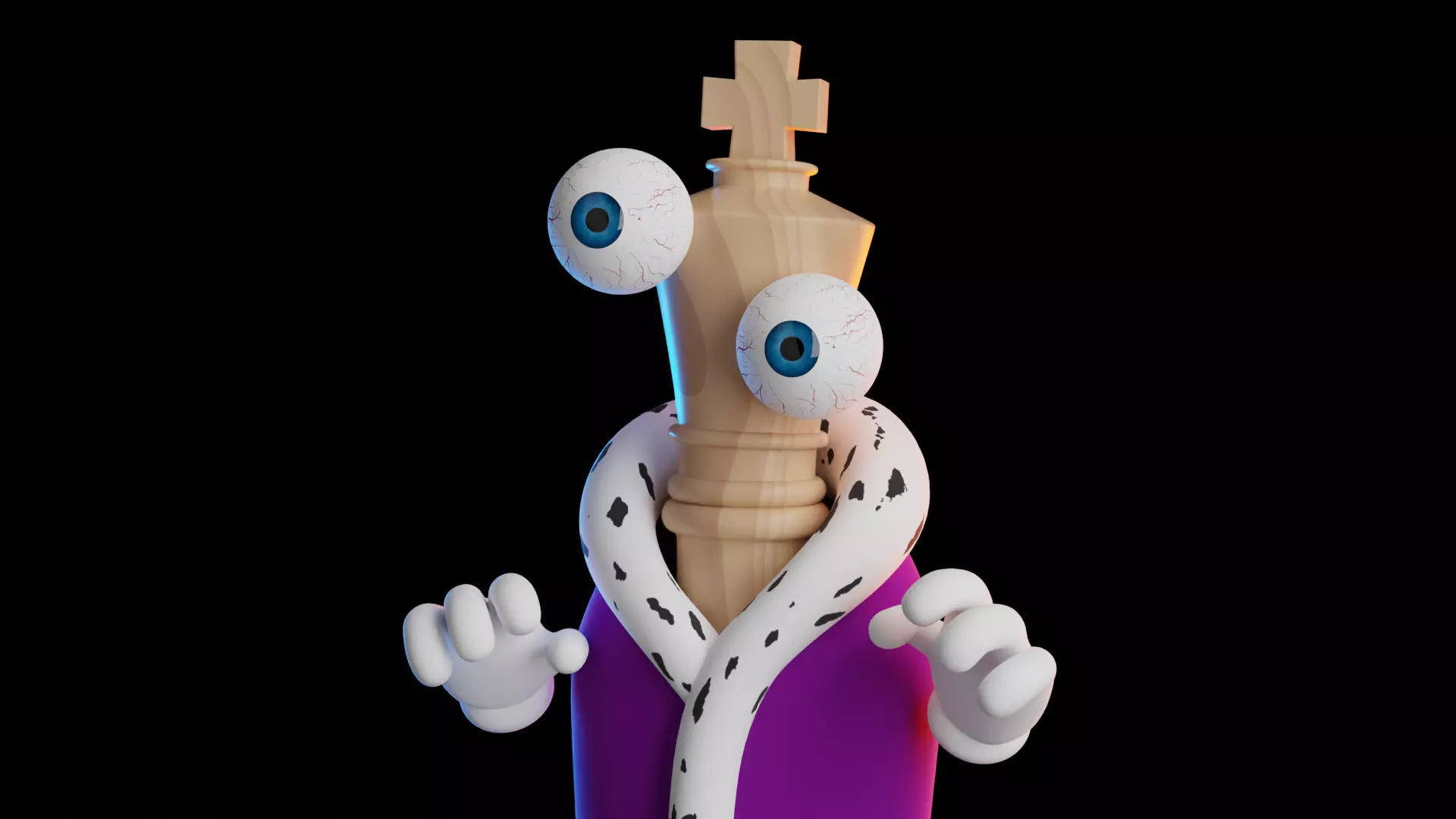 Kinger - The Amazing Digital Circus Low-poly 3D model_3