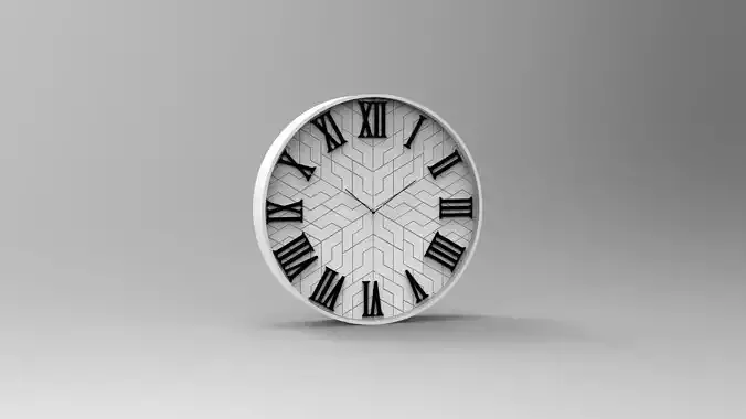 Wall Clock 20 cm Alpha