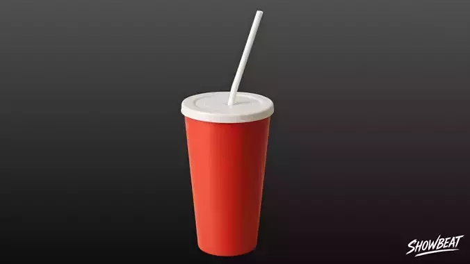 Red Soda Cup