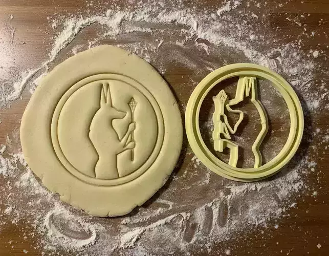Anubis Cookie Cutter for 3D Printing