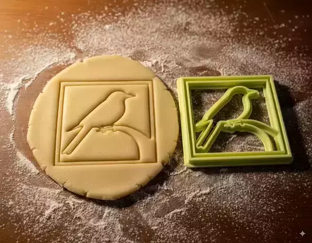 Bird Outline Cookie Cutter