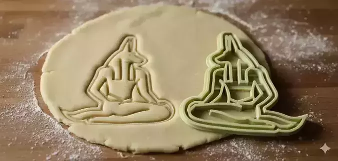 Anubis Cookie Cutter Egyptian Mythology