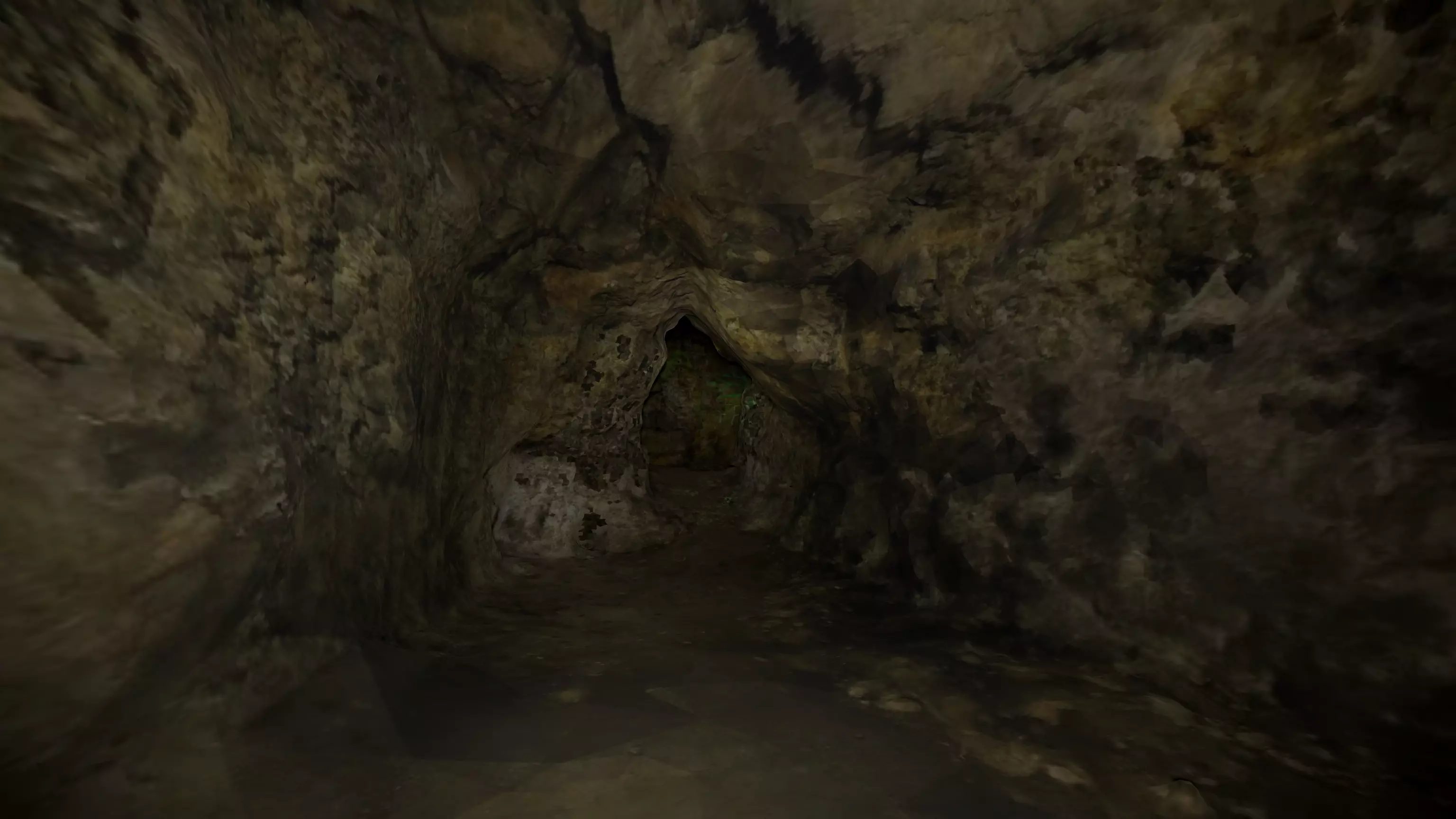 Scan of Tunnels Under Stranska Skala second floor Low-poly 3D model_16