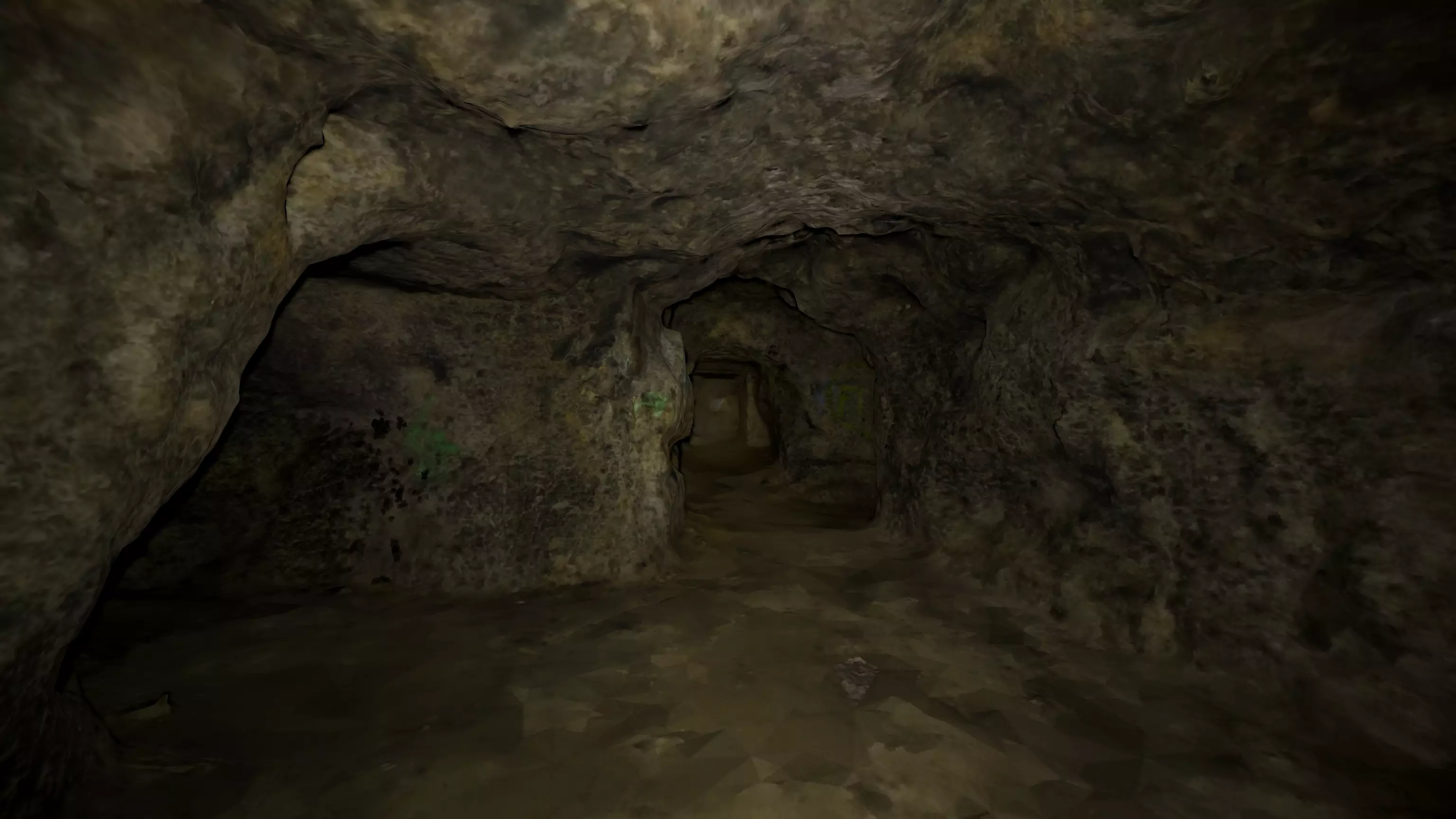 Scan of Tunnels Under Stranska Skala second floor Low-poly 3D model_14