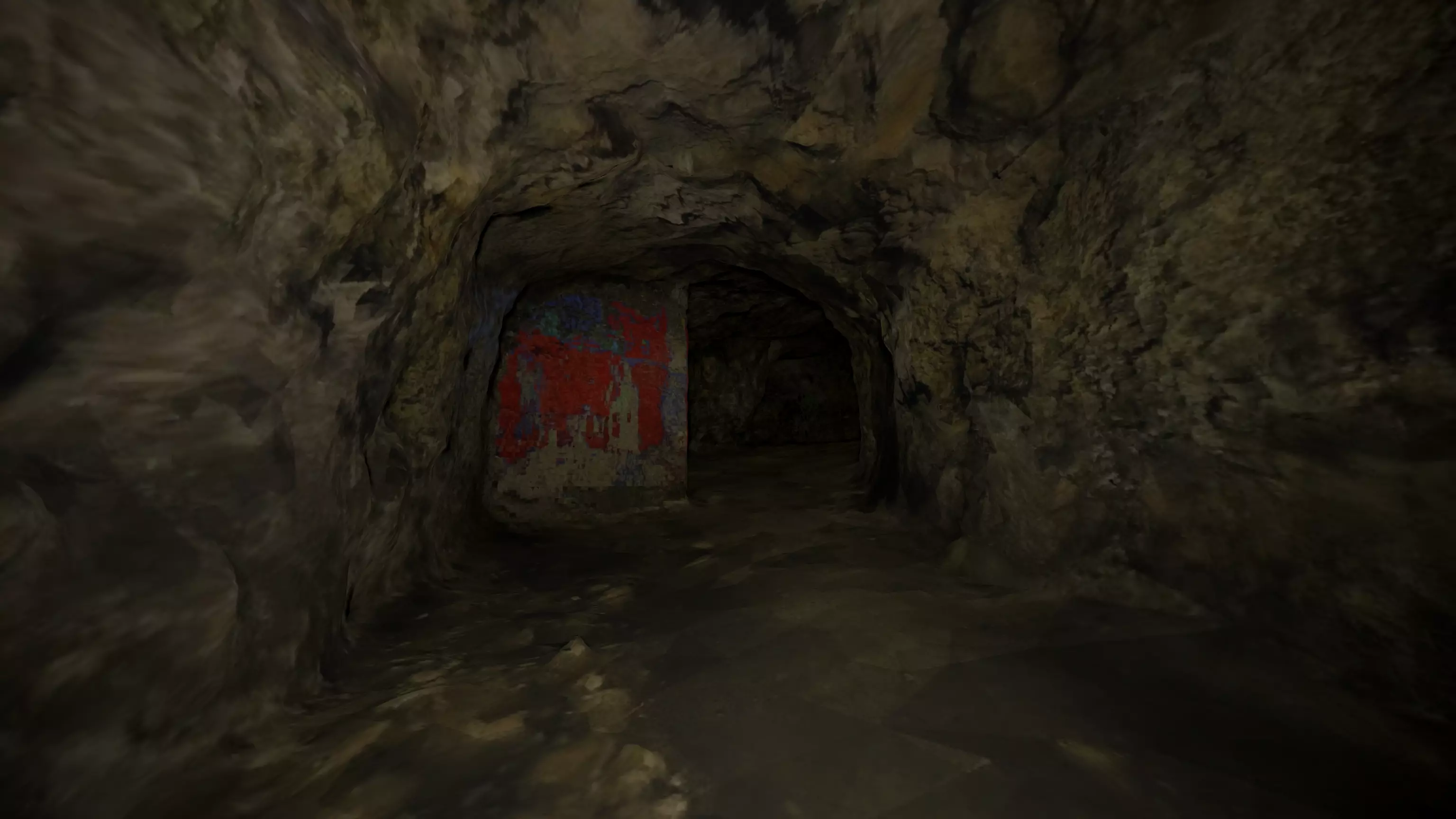 Scan of Tunnels Under Stranska Skala second floor Low-poly 3D model_17