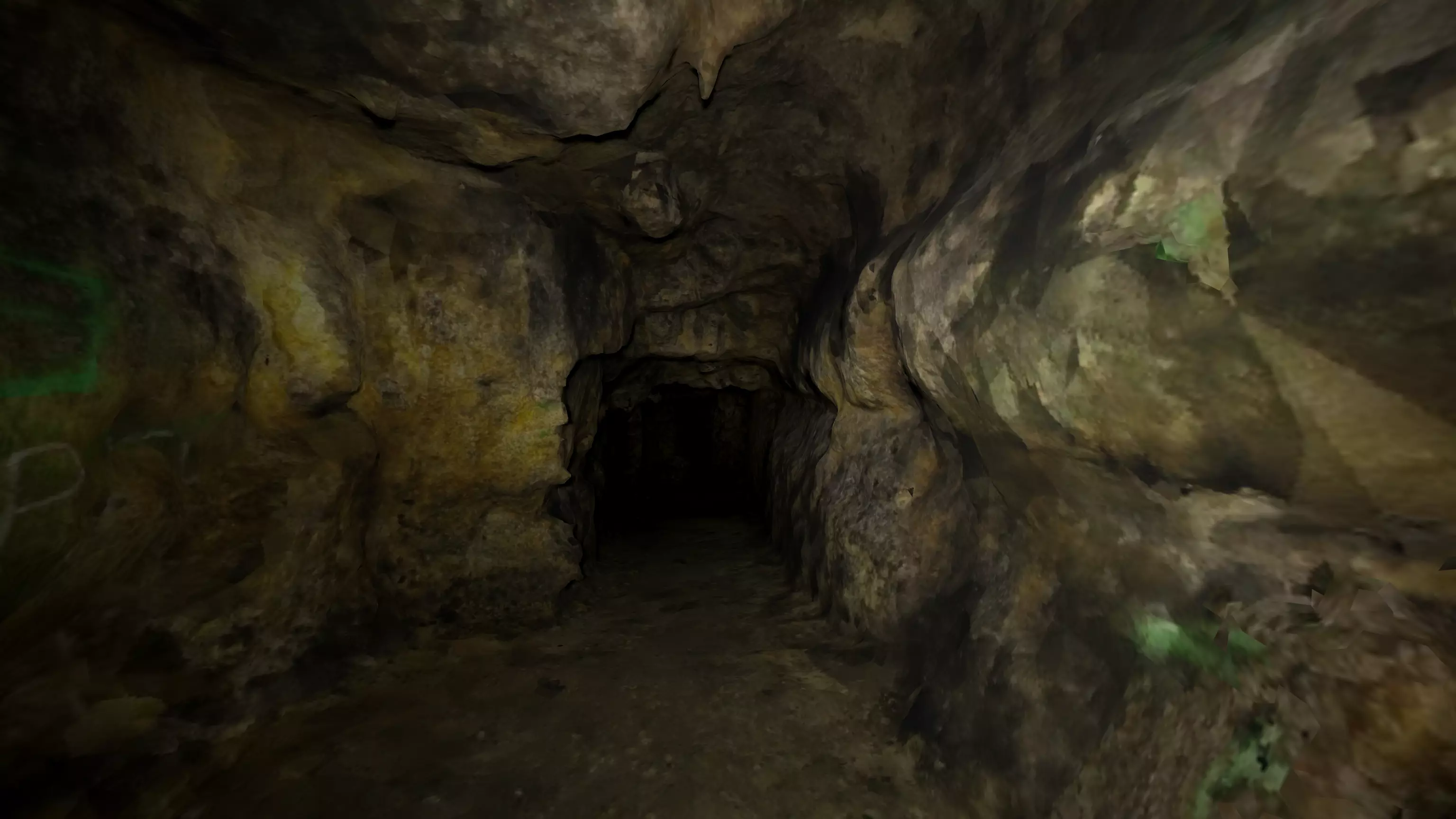 Scan of Tunnels Under Stranska Skala second floor Low-poly 3D model_10