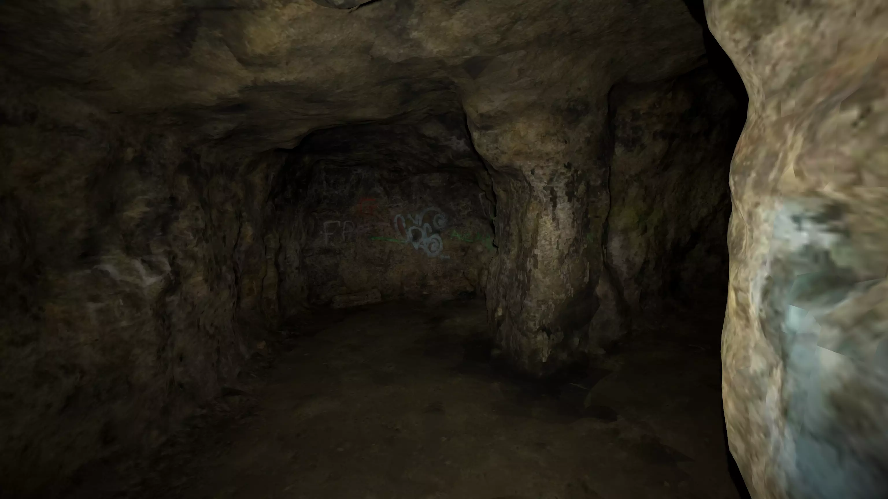 Scan of Tunnels Under Stranska Skala second floor Low-poly 3D model_11