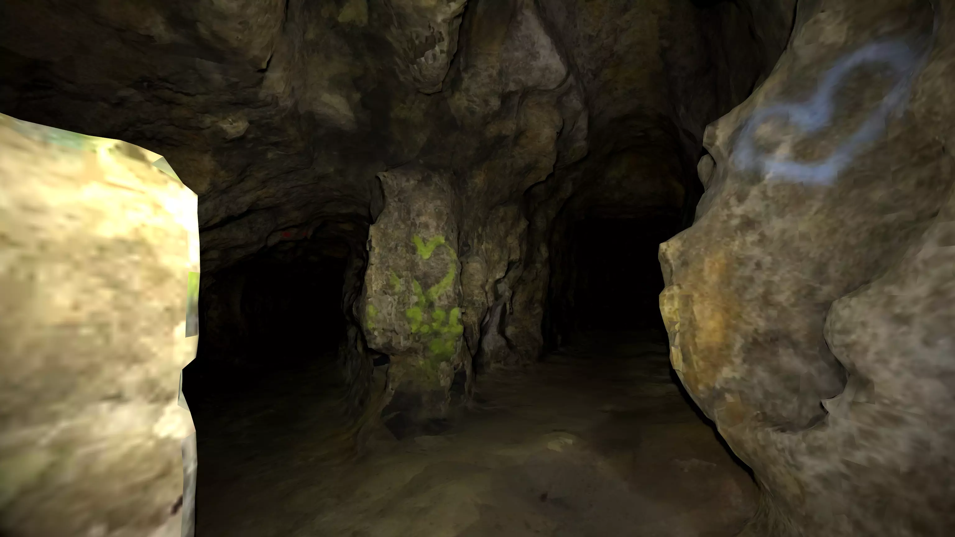 Scan of Tunnels Under Stranska Skala second floor Low-poly 3D model_6