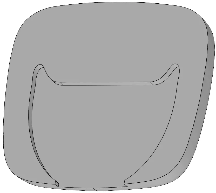 HONDA KEYCOVER FOR HONDA EG KEY Free 3D print model_3