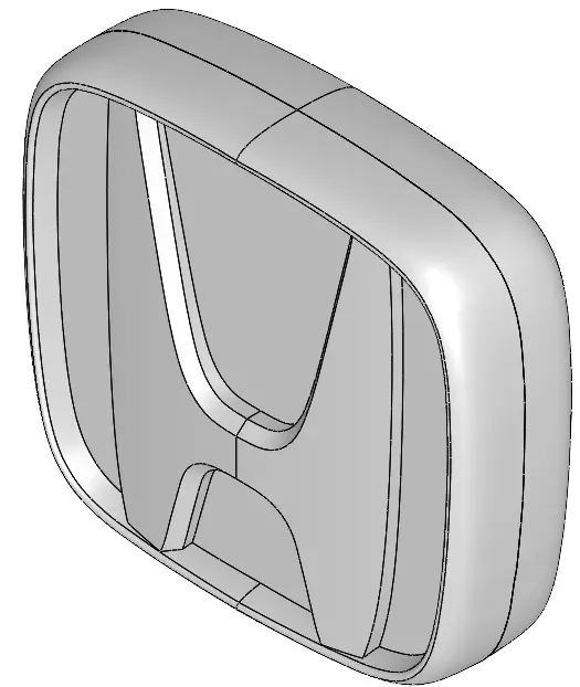 HONDA KEYCOVER FOR HONDA EG KEY Free 3D print model_0