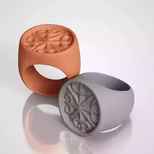 Sixteenth Century Silver Calatrava Ring 