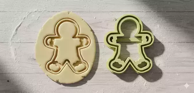 Gingerbread Man Cookie Cutter