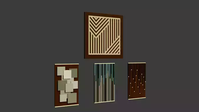 Modern Wall Art Set