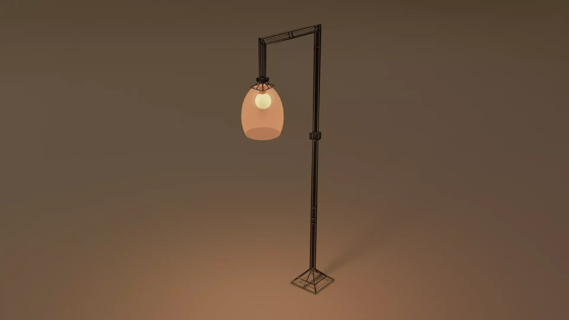 Modern Lamp 3D Model 3D model_3
