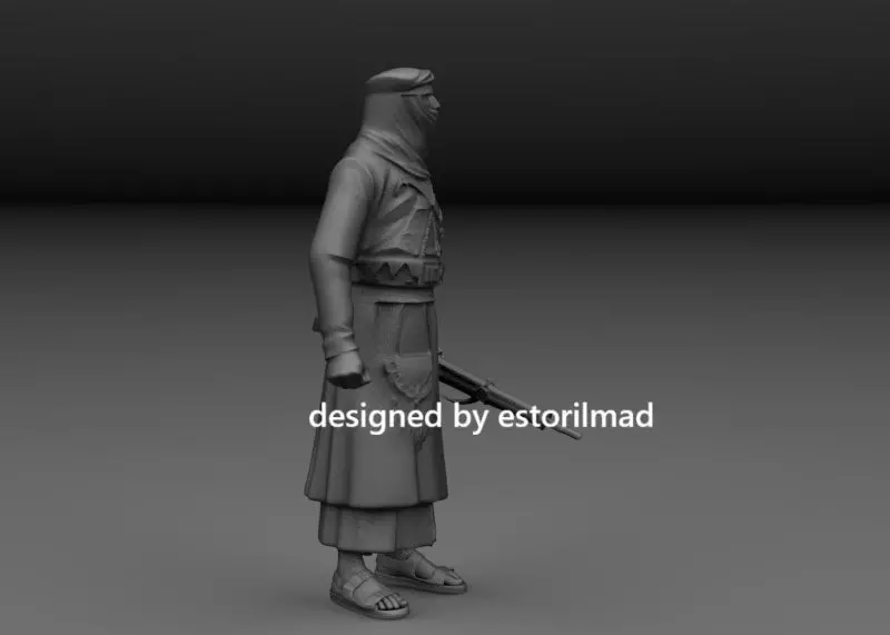 WW2 BEDOUIN FIGHTER ALAMEIN v2 3D print model_2