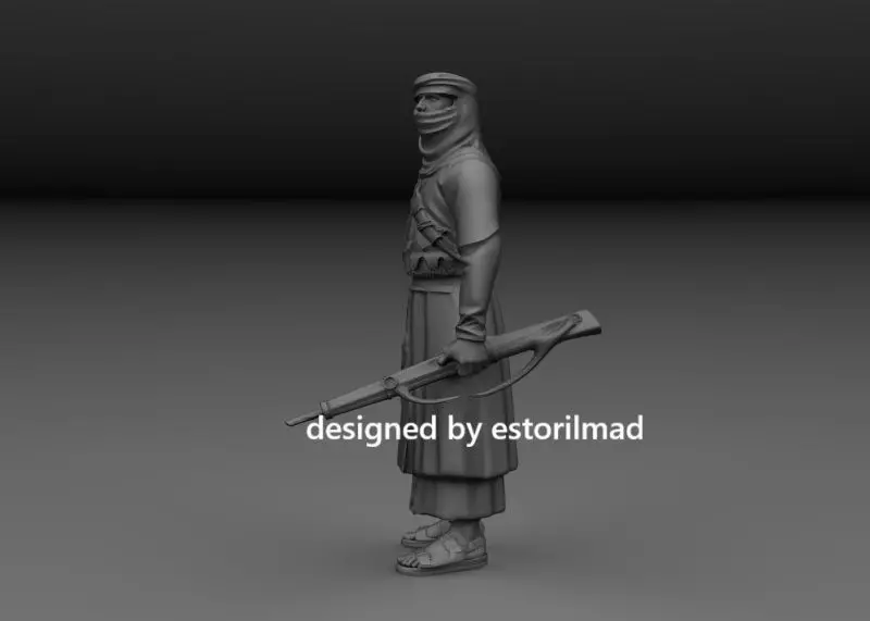 WW2 BEDOUIN FIGHTER ALAMEIN v2 3D print model_1