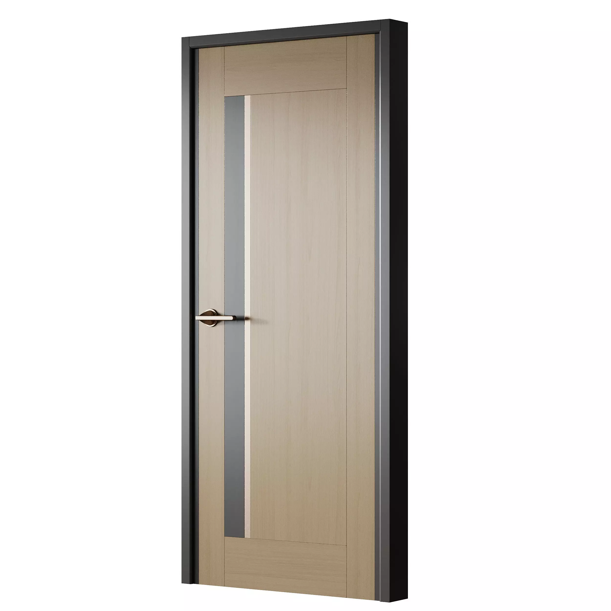 Interior door 40 3D model_4