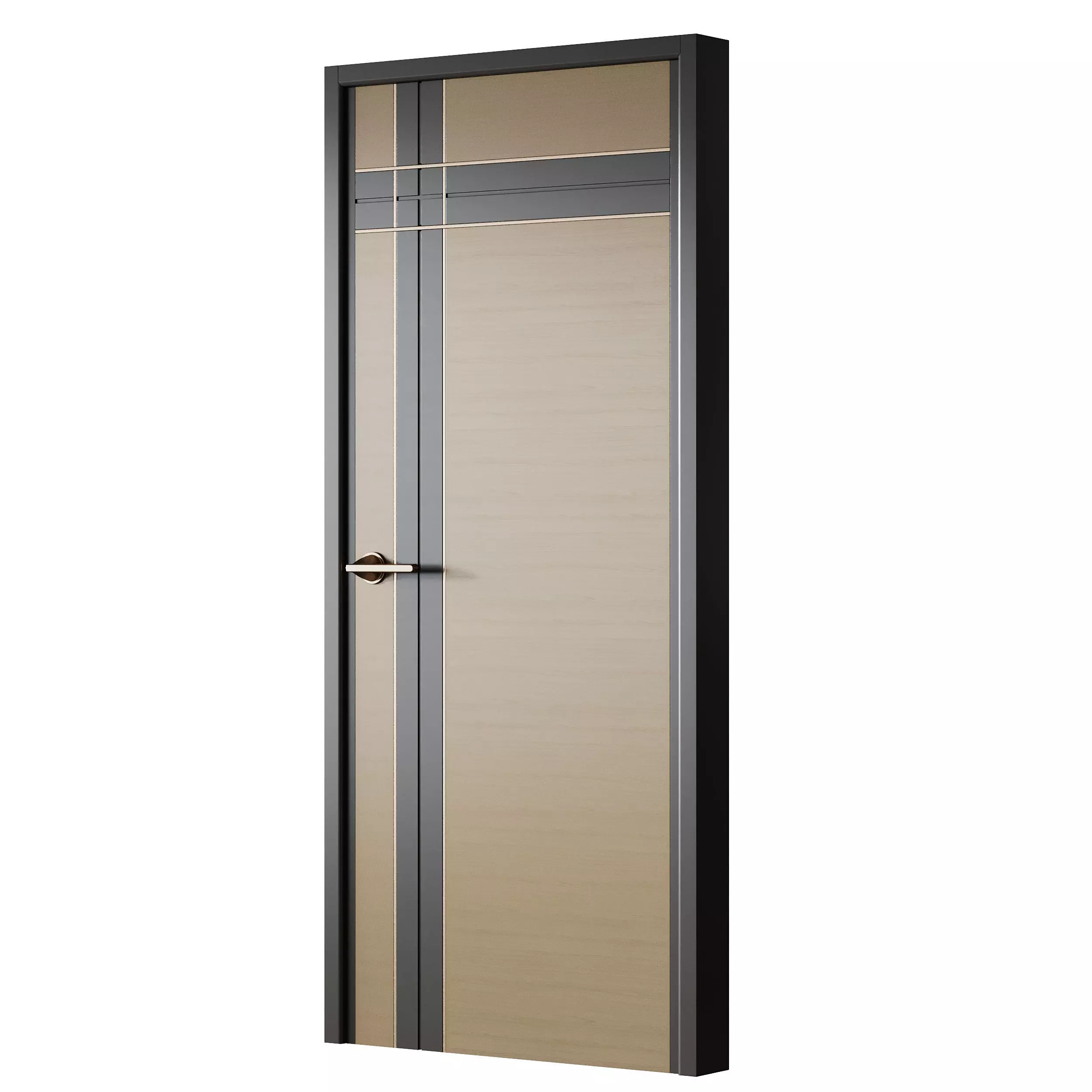 Interior door 40 3D model_6