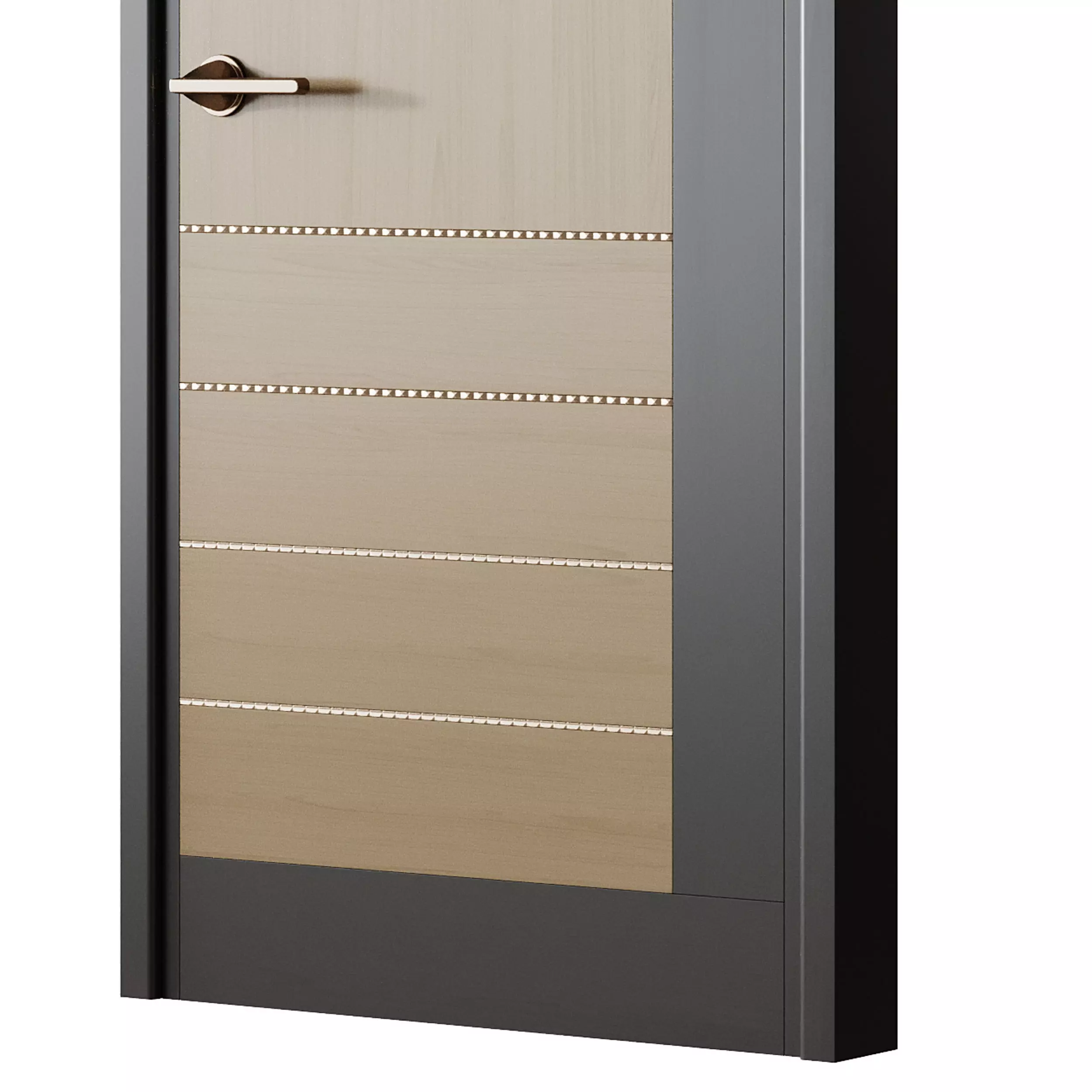 Interior door 40 3D model_10