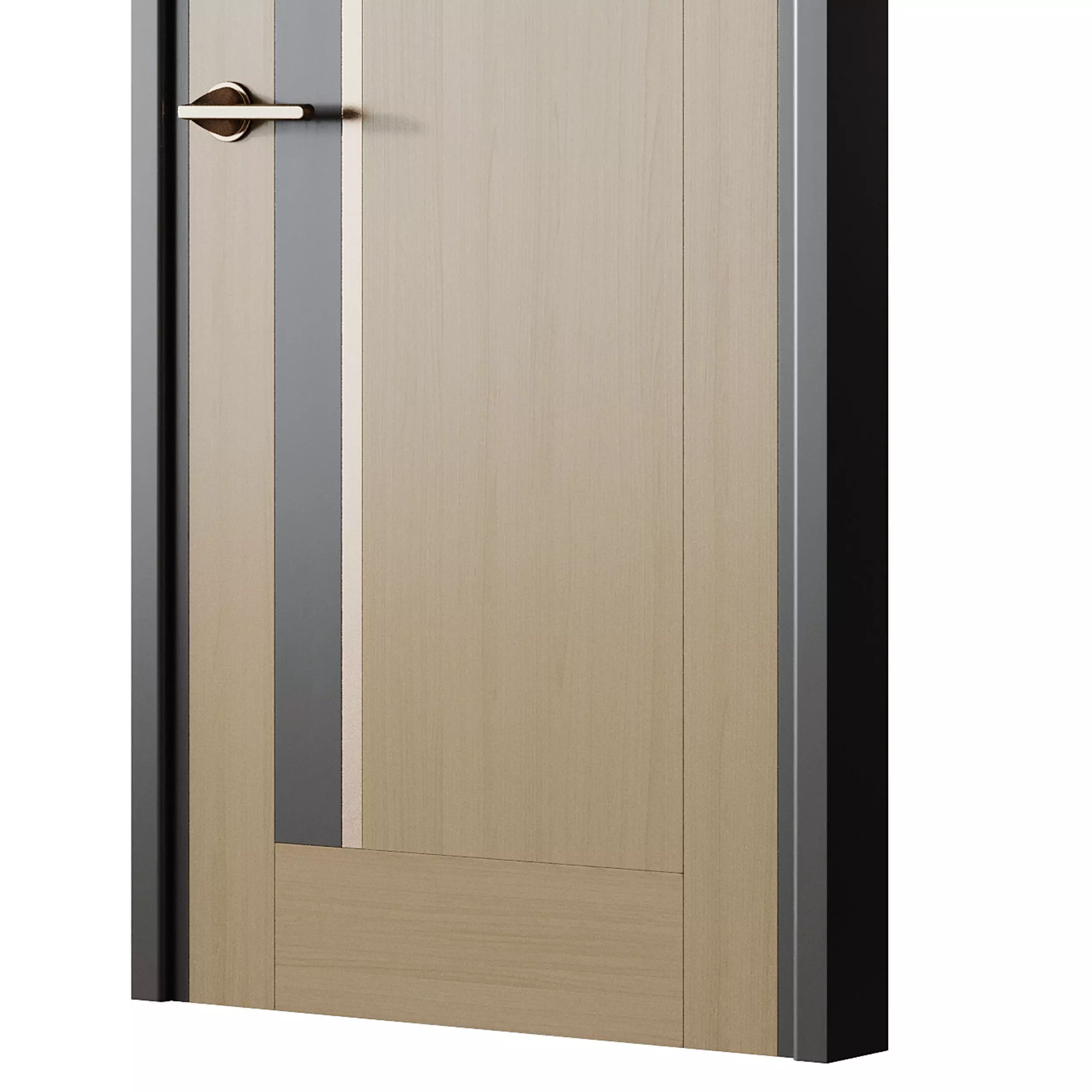 Interior door 40 3D model_11