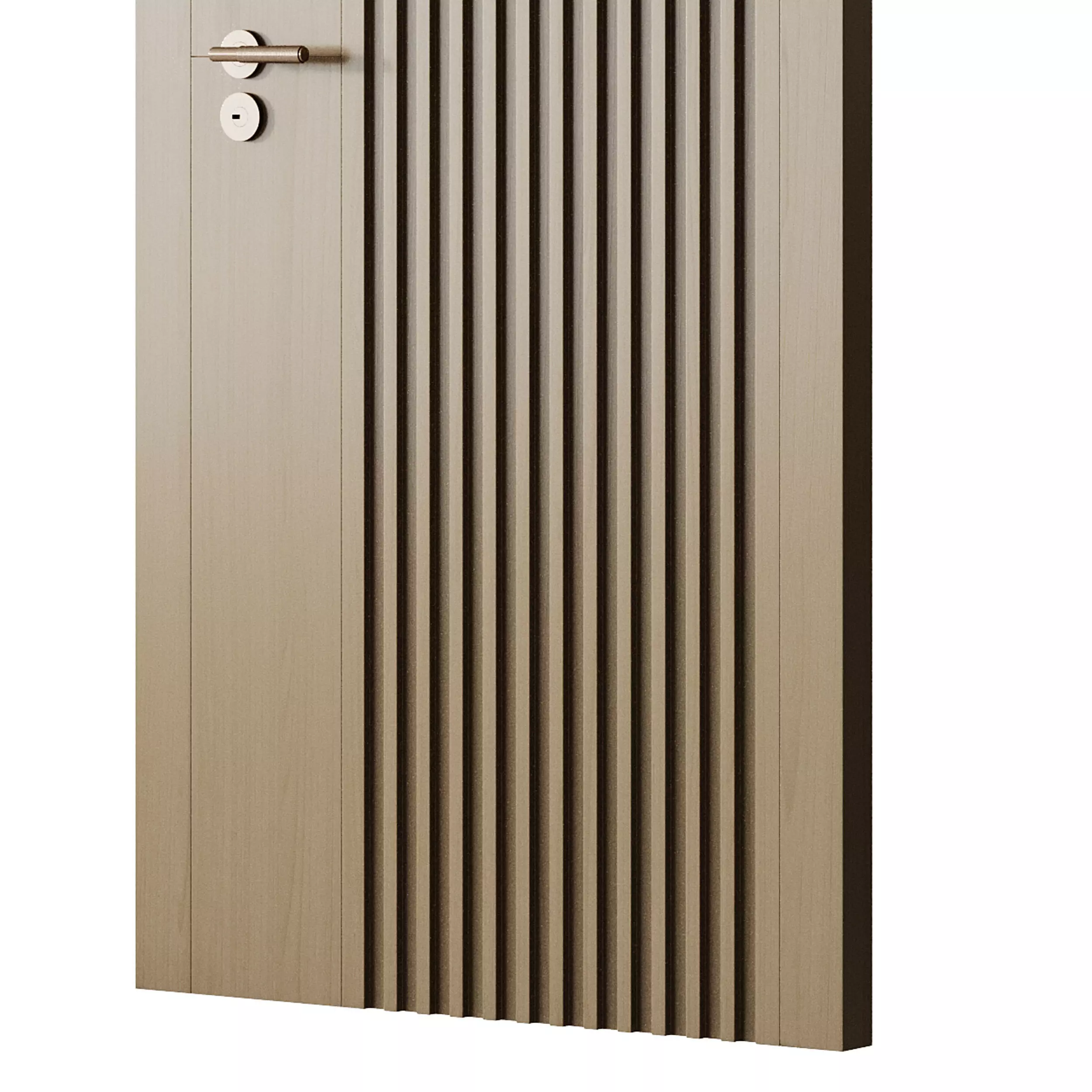 Interior door 48 3D model_10