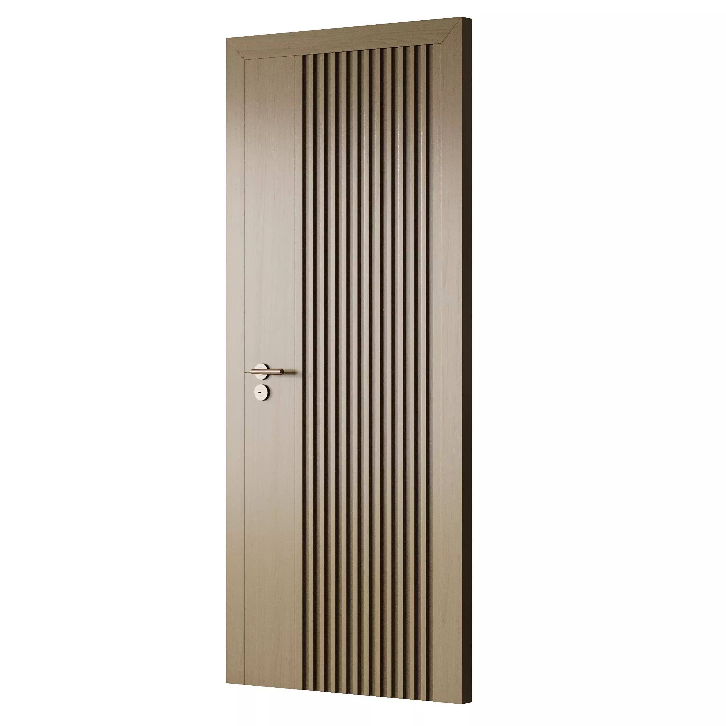 Interior door 48 3D model_7